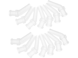 Conjunto De 20 Bicos Silicone Reposição Para Garrafas Água Esportivas.