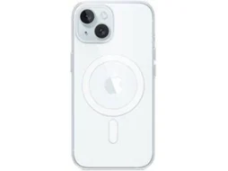Capa APPLE iPhone 15 Clear Case com MagSafe (Transparente)