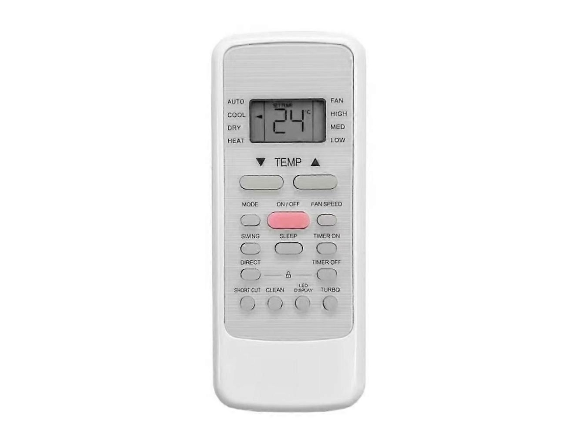 Comando À Distância Para Midea Rg51b(1)/eu1 Rg51b(2)/e Rg51b/e Ar Condicionado