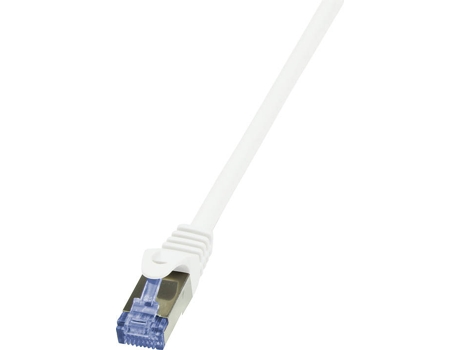 Cabo de Rede LOGILINK (RJ45 - 25 cm - Branco)