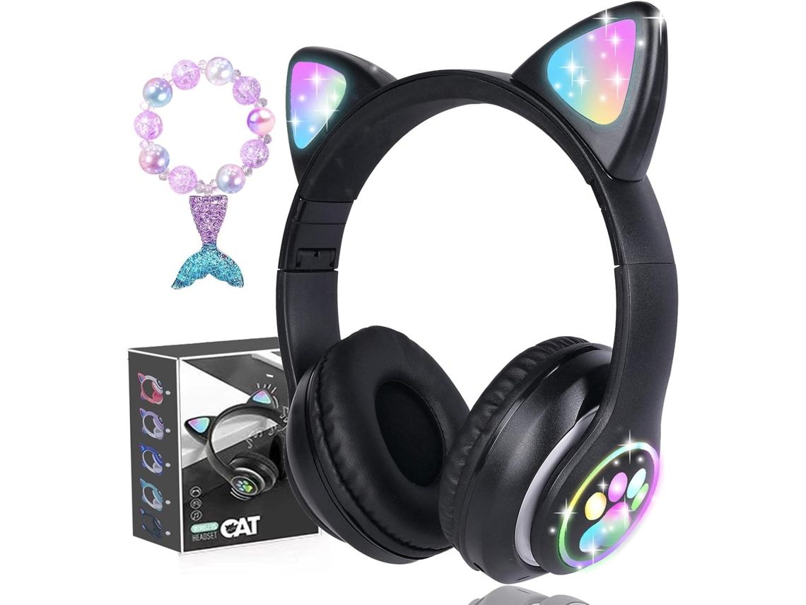 Fones de ouvido MDUG sem fio Bluetooth 5.4 com microfone, até 60h de bateria