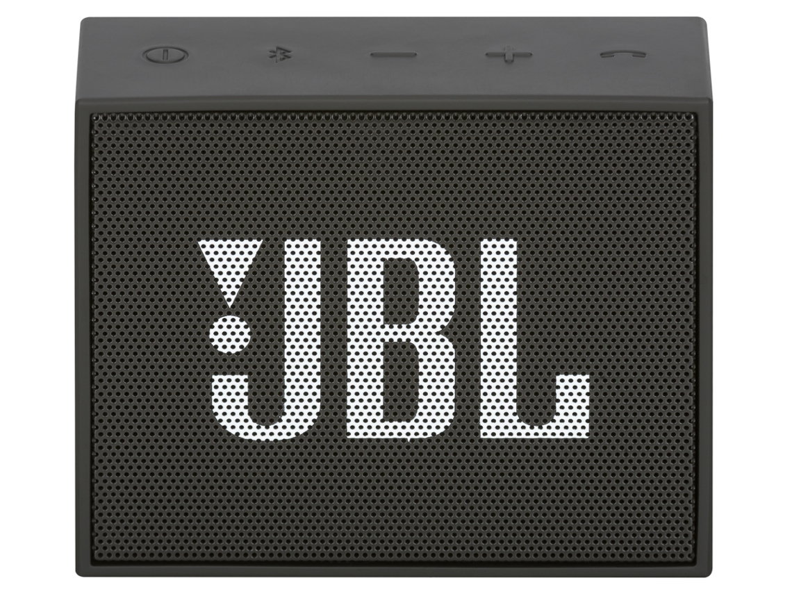 Mini Coluna Bluetooth JBL Go (Preto - 3 W - Autonomia: até 5 h)