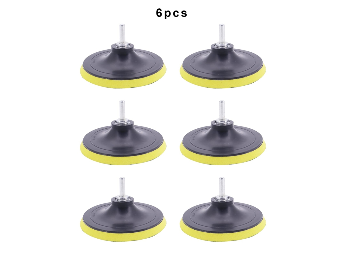 Disco De Lixa Para Esmerilhadeira, 6 Peças, 5 Polegadas, 125 Mm, Para Furadeira