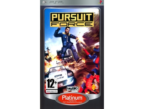 Jogo PSP Pursuit Force — Corridas | Idade Mínima Recomendada: 12