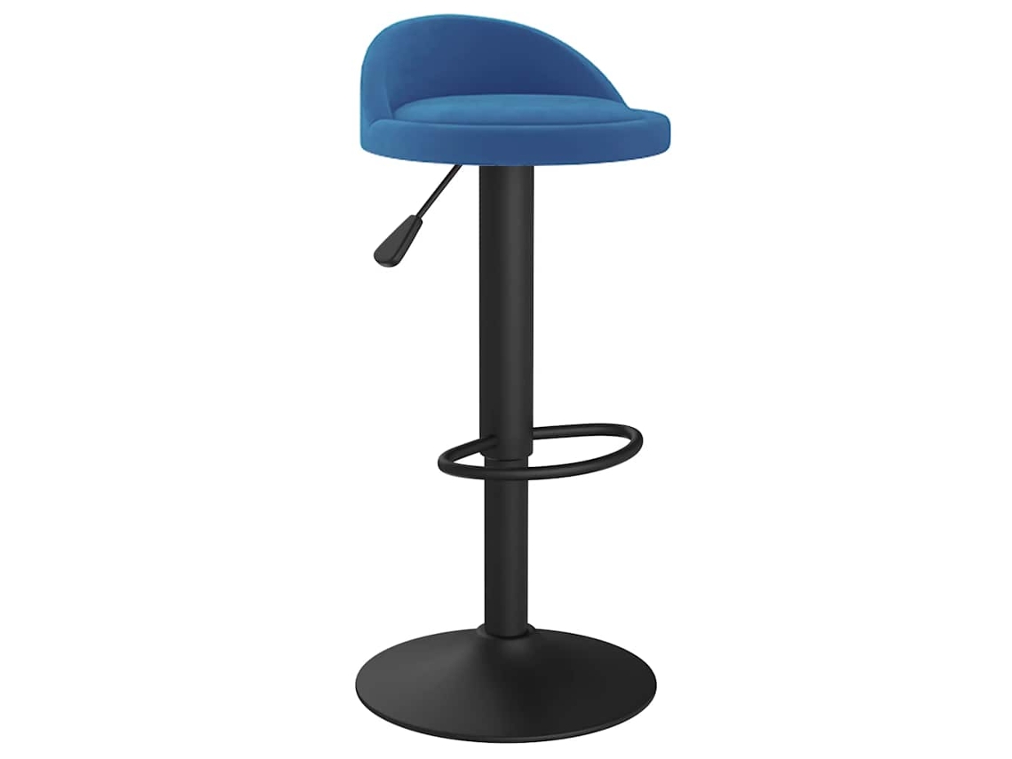 Bar Stool, Bar Stools Vidaxl Azul Veludo (n/a)