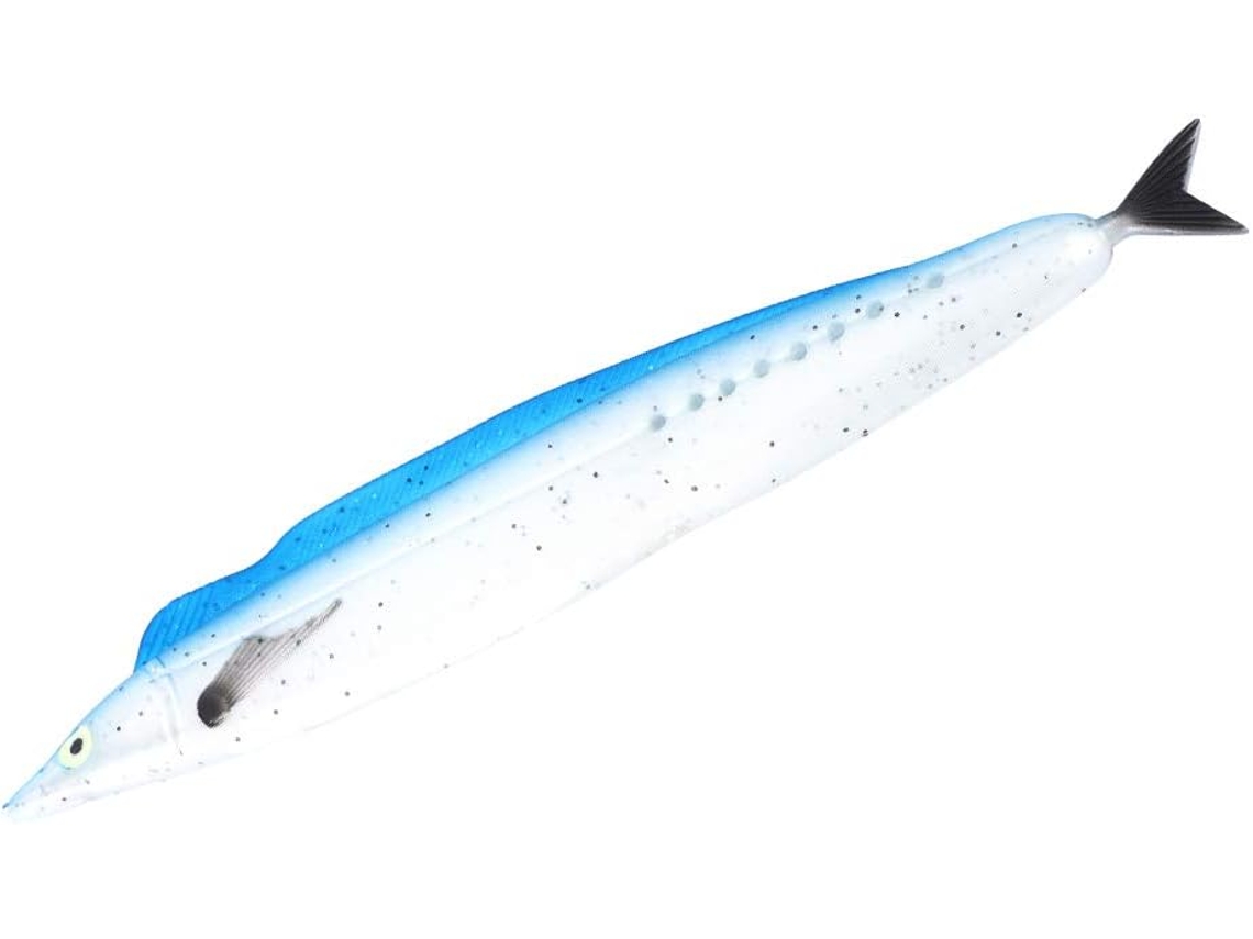 Iscas Pesca Simulação Realista Macio Plástico Olhos 3d Orifícios Anzol Entusiastas Salgada 12 6 Polegadas Atum