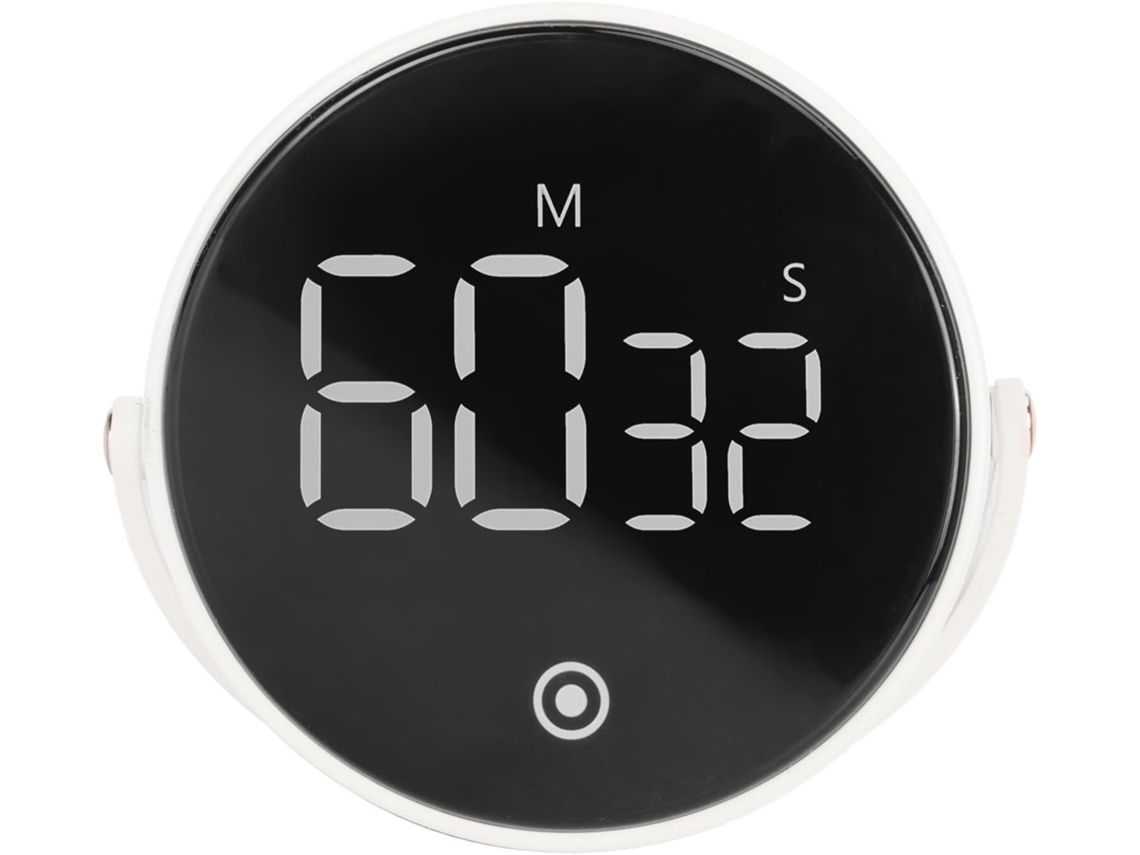Temporizador Led De 3 Polegadas Giratório Magnético Silencioso