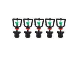 5pcs Bico de Aspersor Rotativo G1/2 Rosca Macho para Jardim e Estufas