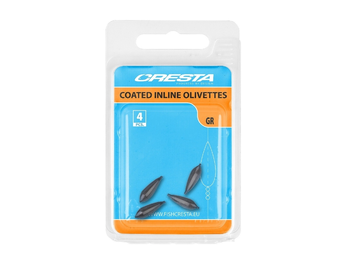 Lote de 6 Olivettes CRESTA Coated Inline
