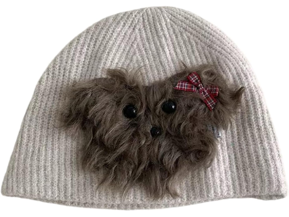 Gorro De Tricô Luofeng Com Estampa - Para Uso Prático E Funcional