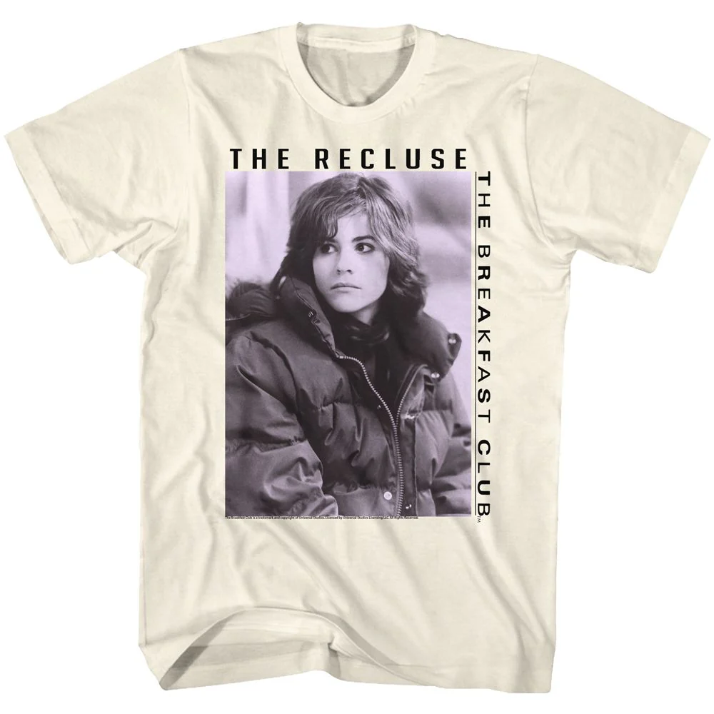 Unisex Adult T-shirt Rockinstone Breakfast Club Movie The Goth Solid Natural Sizem