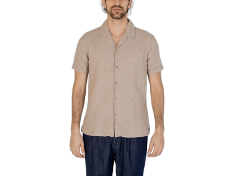 T-shirt De Homem Hamaki-ho Beige Bege (m)
