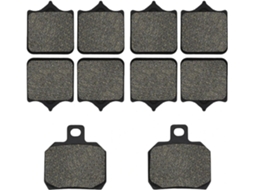 Pastilhas de Freio Universais Dianteiras Ou Traseiras para Motocicletas Compatíveis Quantidade: 1 Par 2 Pares