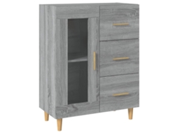 Sideboard, Sideboards Vidaxl Cinzeto Madeira Processada (n/a)
