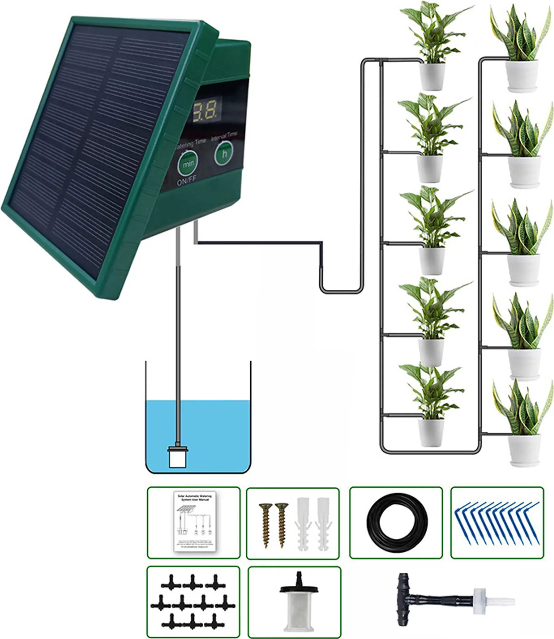 Energia Solar, Mostrador Digital, Prevenção de Refluxo STELASPLEN