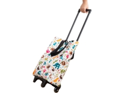 Carrinhos De Compras Grandes Com Rodas, Sacola De Compras Reutilizável, Para Viagens, Acampamentos, Praia, Compras,