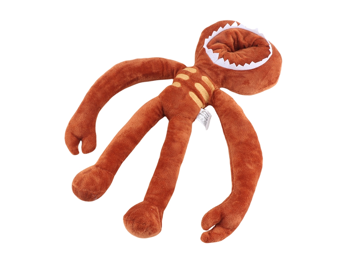 Brinquedo De Pelúcia Doors Macio Para Crianças E Adultos, Boneco Divertido Para Brincar, Decoração De Casa E Festas Marrom Com Dentes