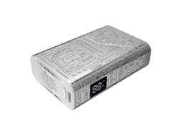 Bateria Externa Snygg 10000 Mah Usb A / Usb C 22,5 W Cor Prata Olysi Shop