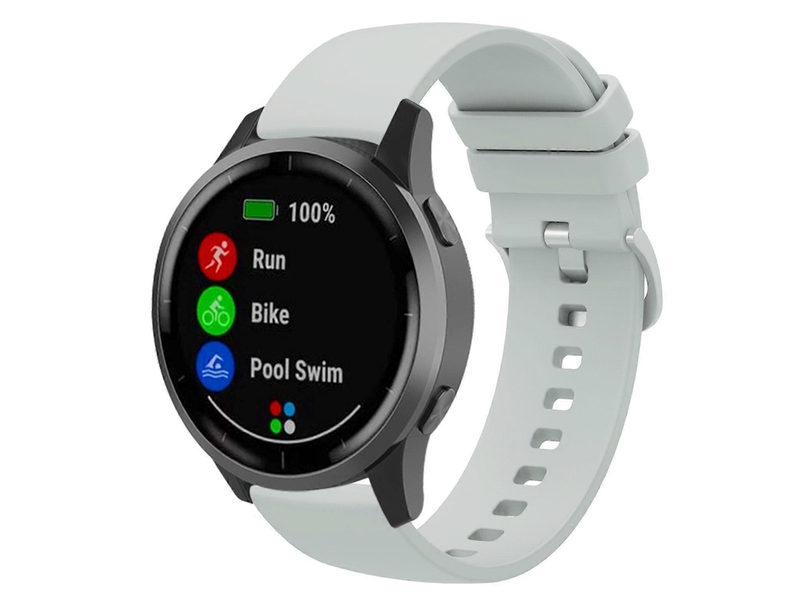 Pulseira De Silicone Plana E De Cor Pura Xdfind