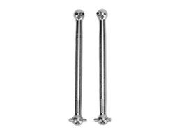 2pcs Eixo De Transmissão De Ferro Para Carro Controle Remoto Wltoys 124008 124010 Controle Preciso Baixo Ruído