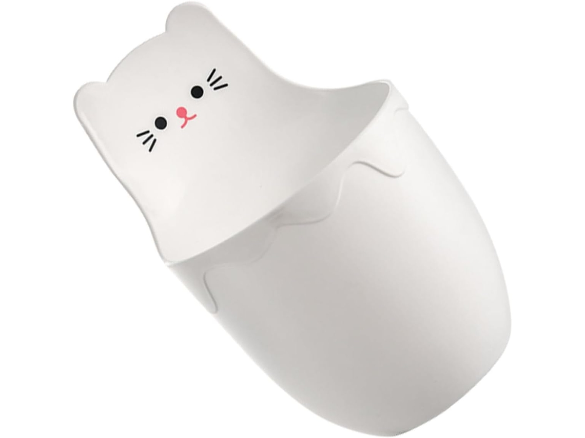 Caixa de parede multifuncional com estampa de gato branco