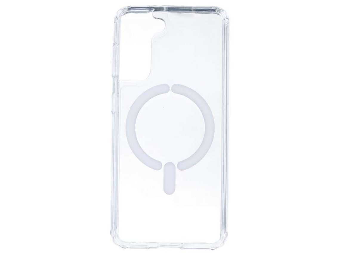 Capa Transparente Logo Compatível com Magsafe para Samsung Galaxy S21 LA CASA DE LAS CARCASAS