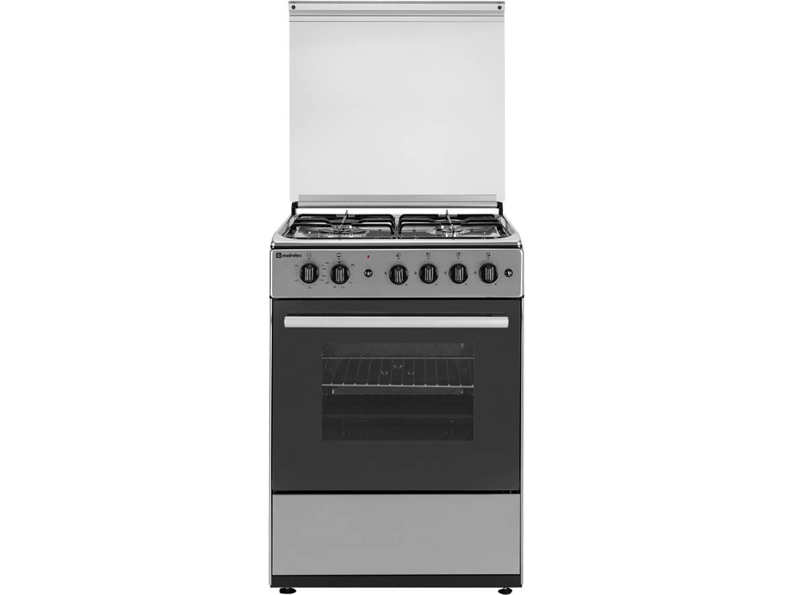 Fogão MEIRELES M 601 X BP (51 L - Grill Elétrico e Gás Butano-Propano - Inox)