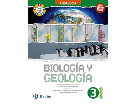 Livro Biologia Y Geologia 3ºeso 5 Etapas Andalucia 24 Da Editorial Bruño De Juan Eduardo Panadero Cuartero E María Rosario Fuente Flórez (espanhol)
