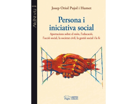 Livro Persona I Iniciativa Social de Josep Oriol Pujol Humet (Catalão)