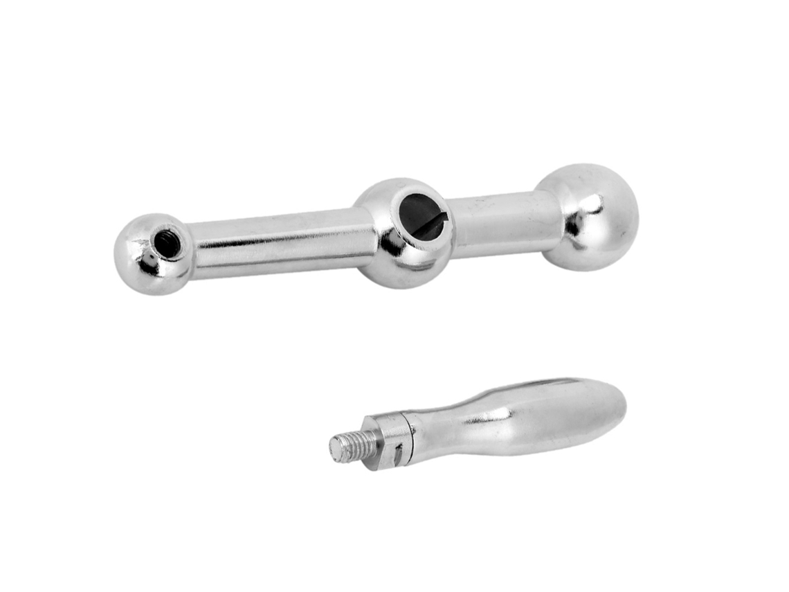 Laxiscreed Mesa De Bancada Para Fresadora Com Manípulo, Diâmetro 16mm, Modelo D26