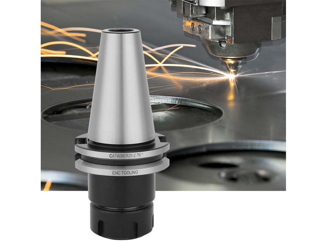 Laxiscreed Cat40 Er25 - Mandril De Alta Precisão Para Fresadoras Cnc Até 20.000 Rpm