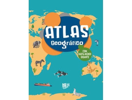 Livro Atlas Geográfico Bandeiras Dos Países E Estados Do Brasil - Acompanha Megapôster Do Mapa-múndi De Grupo Novo Século (português Do Brasil)