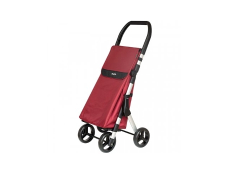 Carrinho De Compras Chassis De Alumínio 46lt Marrom Muuvi Up Playmarket Duett