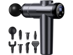 Pistola De Massagem Muscular, Massageador Muscular Profissional Com Tela Lcd, Alivia Dores Musculares SUNNY SPACES