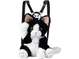 Mochila Genérica De Pelúcia Em Formato De Gato