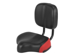 Assentos de Bicicleta Confortáveis, com Respaldo, para Homens e Mulheres, para Bicicletas Elétricas, Spinning, Triciclos S/MARCA