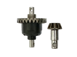 Conj Diferencial Traseiro Xlf X03a X04a Max X07 X08 F19a 1/10 Peças Carro Rc Diferencial Diant/tras Haste Direção Brushless Acessórios MDUG