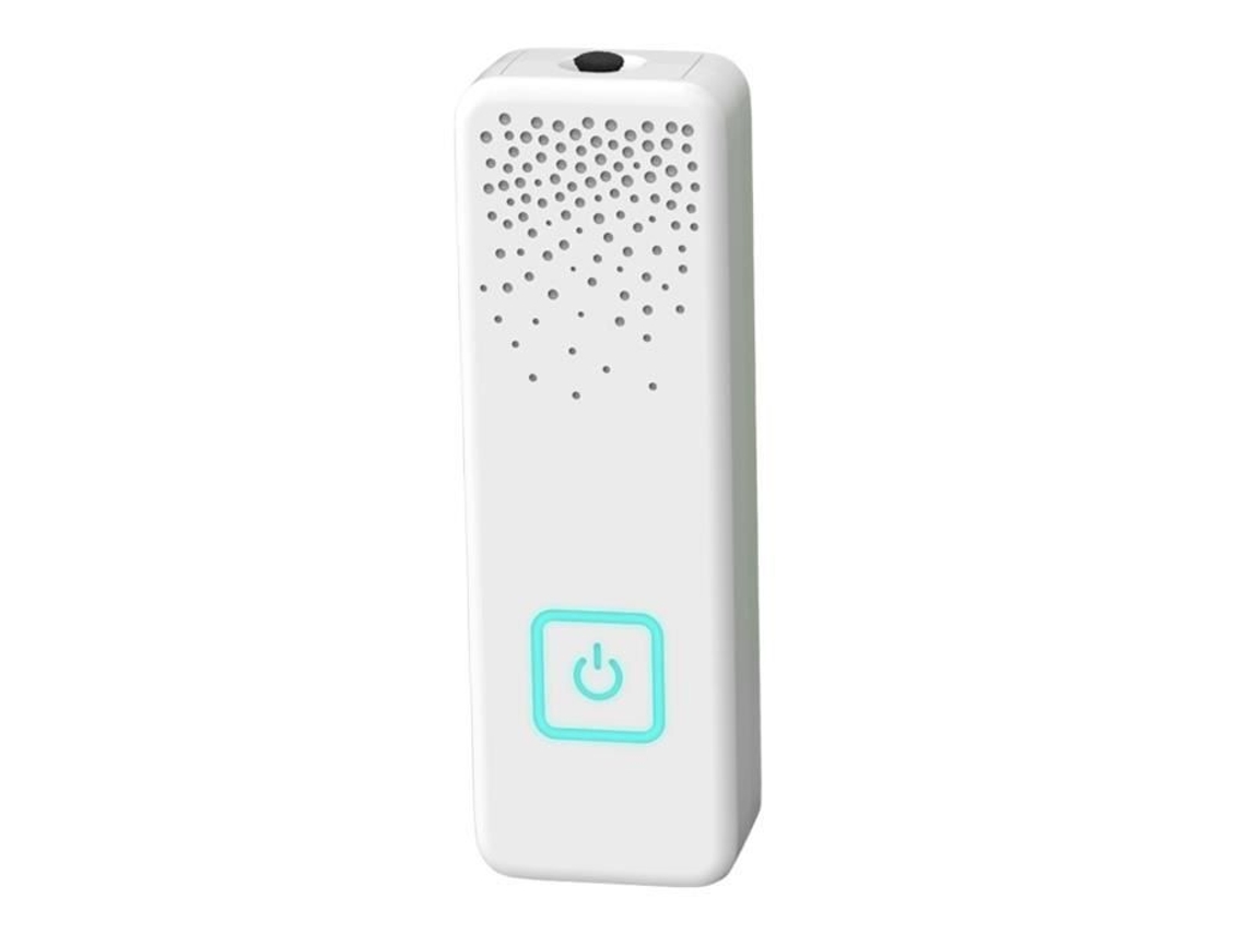 Gerador de Íons Negativos de Purificador de Ar Portátil Recarregável Pessoal Purifica O Ar Eliminando Branco HOMYL
