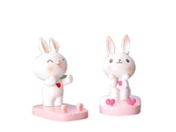 Suporte Para Celular Com 2 Coelhos, Compatível Com Mesa, Casa, Escritório E Quarto.