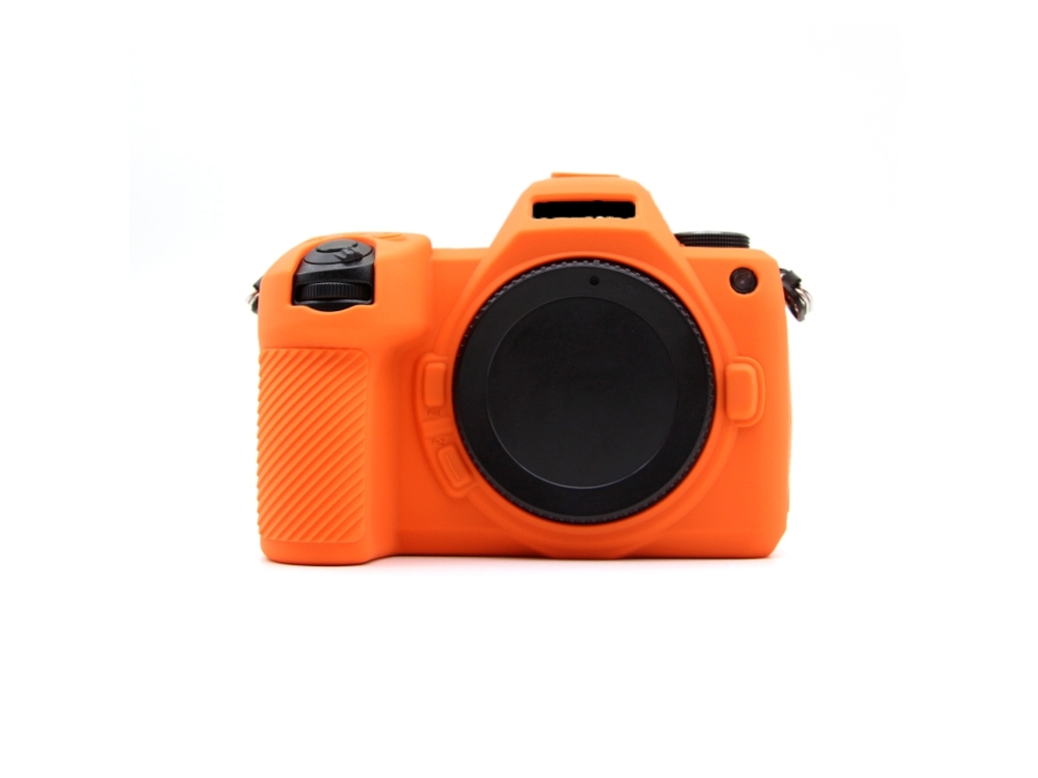 Capa Protetora de Silicone para Câmera Nikon Z6iii Laranja XIAOMOYU