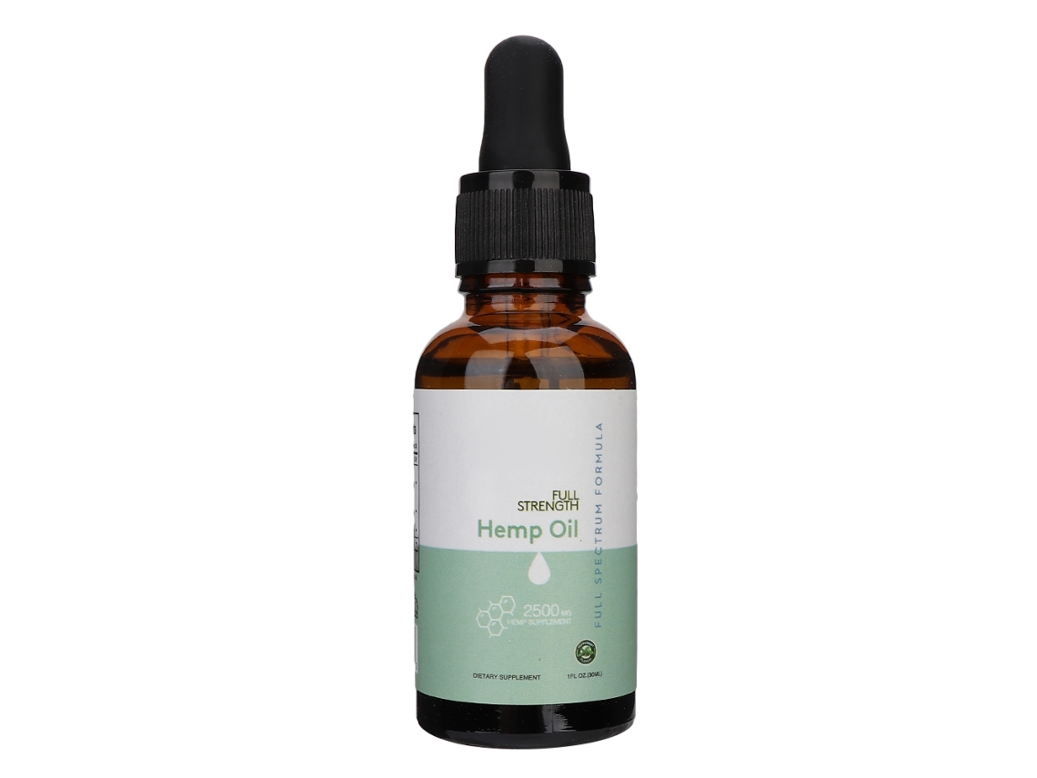 Óleo de cânhamo natural para alívio de dor e cuidado da pele