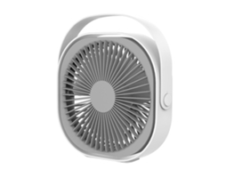 Ventilador de Mesa Pequeno 6 Polegadas Silencioso USB Recarregável para Home e Escritório