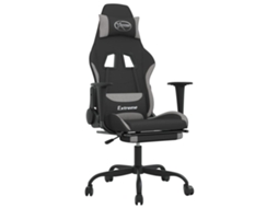 Gaming Chair, Gaming Chairs Vidaxl Cinzeto Tecido