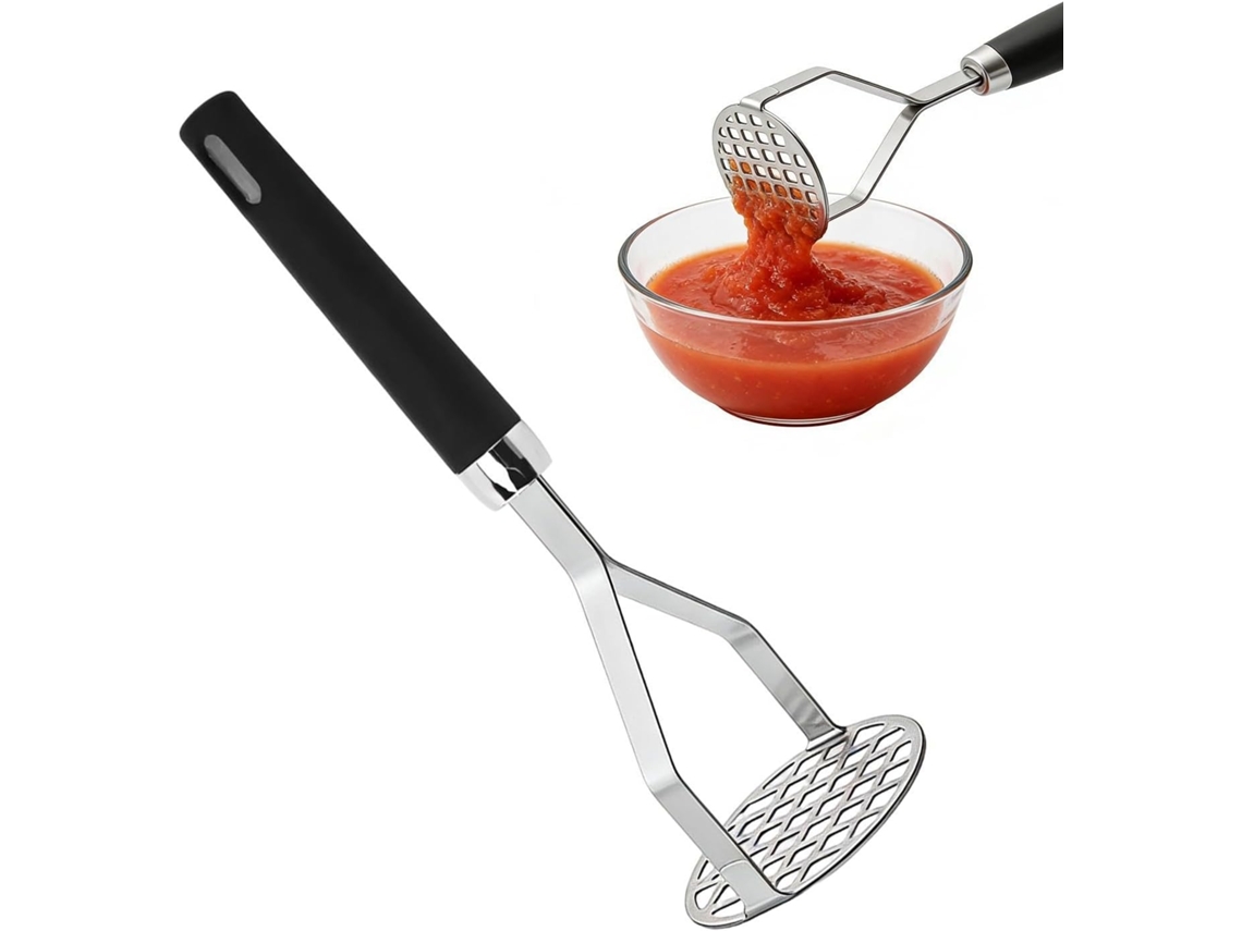 Espremedor De Batatas, Ralador Manual Em Aço Inoxidável, Para