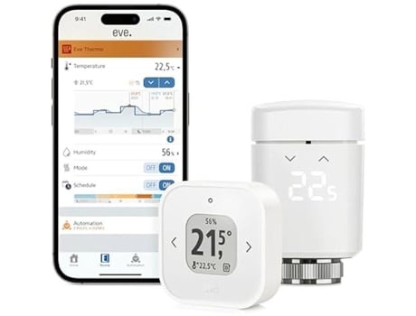 Kit De Conforto Eve Eve Thermo Otimização Automática Controle Via App Programável