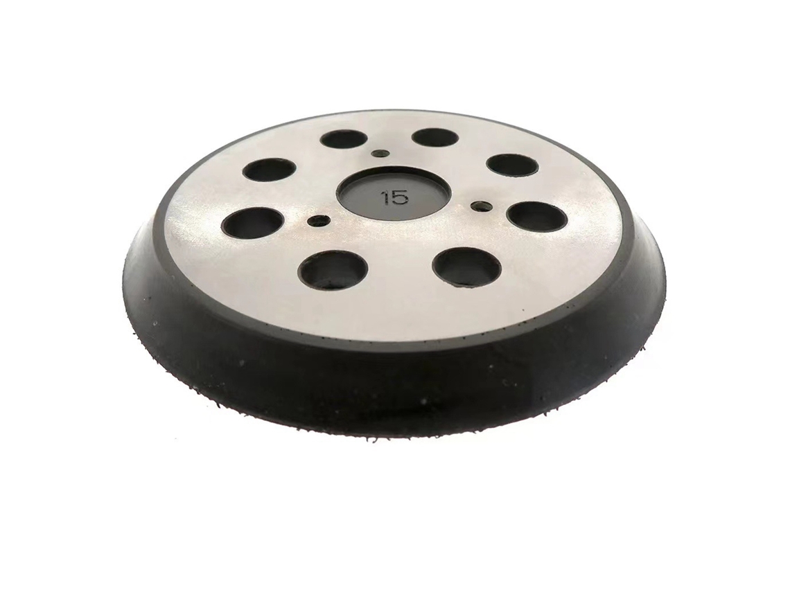 Disco De Lixa De 5 Polegadas Com Fecho De Gancho E Olho Para Acessório De Pano De Polimento De Lixadeira Orbital