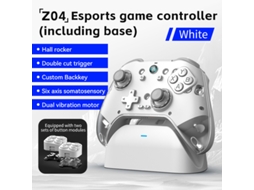 Comando De Jogo Sem Fios Czhhmart Com Base De Carregamento Adequado Para Switch Pc Android Ios Branco