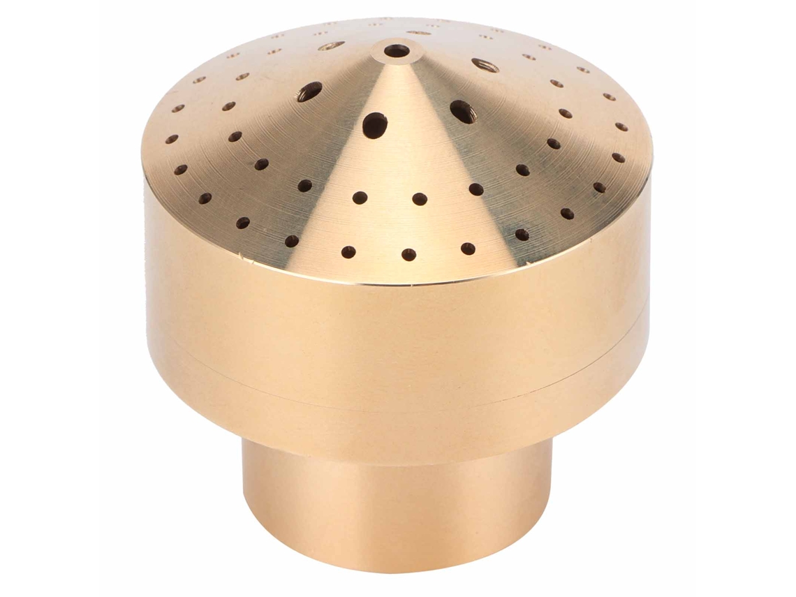 Bico De Fontana De Latão Com Rosca Feminina G1/2 20mm Para Paisagismo
