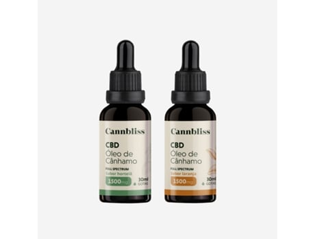 Pack 2X Óleo de Cânhamo 5 1500 mg Full Spectrum com MCT – 30ml