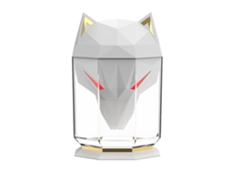 Umidificador de Mesa Silencioso com Luz Ambiente Lobo 650ml Purificador de Ar para Casa e Escritório | S/MARCA